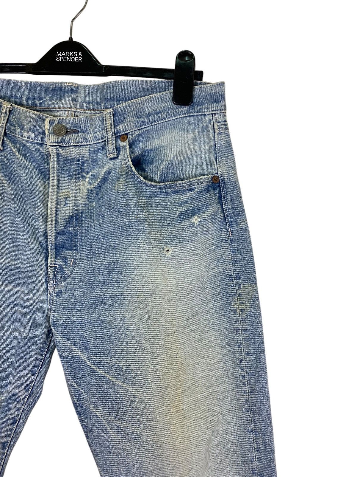 Spellbound Japanese Brand Spellbound Distressed Flare Jeans Size US 36 / EU 52 - 2 Thumbnail