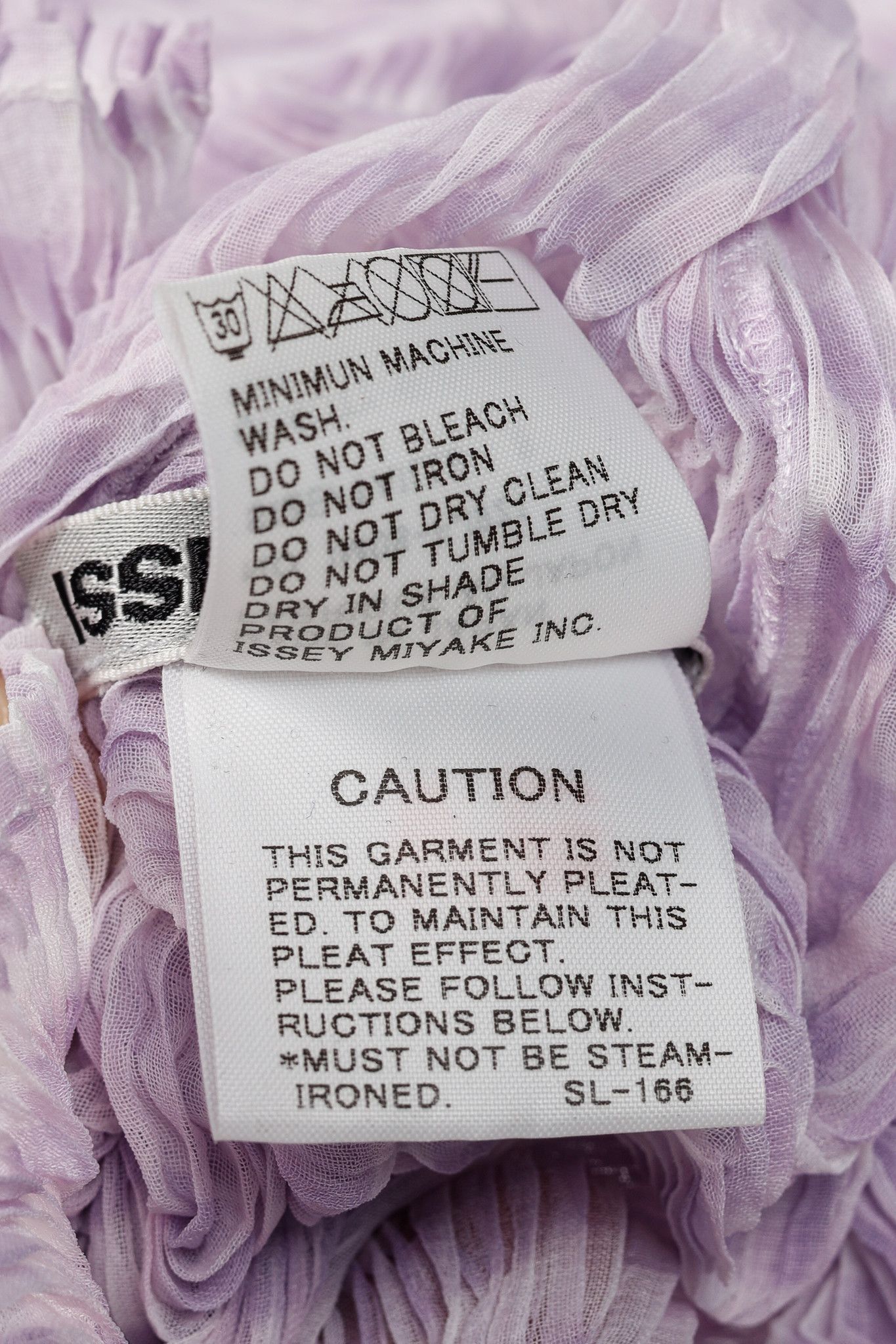 Pleats Please Issey Miyake Issey Miyake Pleated Mock-Neck Long-Sleeve Popcorn Top Size S / US 4 / IT 40 - 9 Thumbnail