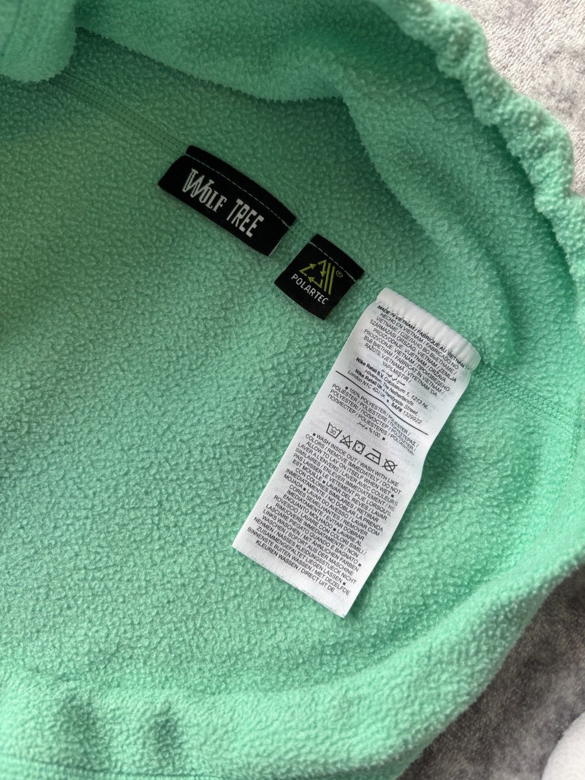 Nike ACG Nike ACG Polartec Wolf Tree Pullover Ninja Mask Hoodie Mint Size US L / EU 52-54 / 3 - 9 Thumbnail