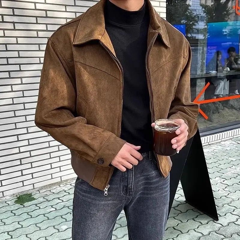 Japanese Brand × Vintage Casual solid elegant zipper spring autumn jacket Size US XL / EU 56 / 4 - 2 Thumbnail