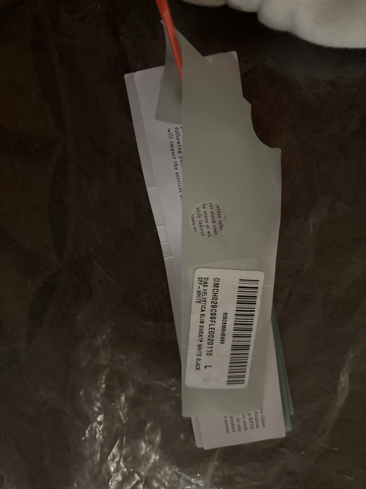 Off-White Off White Black Stripe Sweatpants Size US 36 / EU 52 - 5 Thumbnail
