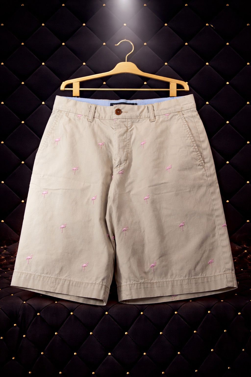 Other CREAM TAN FLAT FRONT CHINO SHORTS Size US 32 / EU 48 - 1 Preview