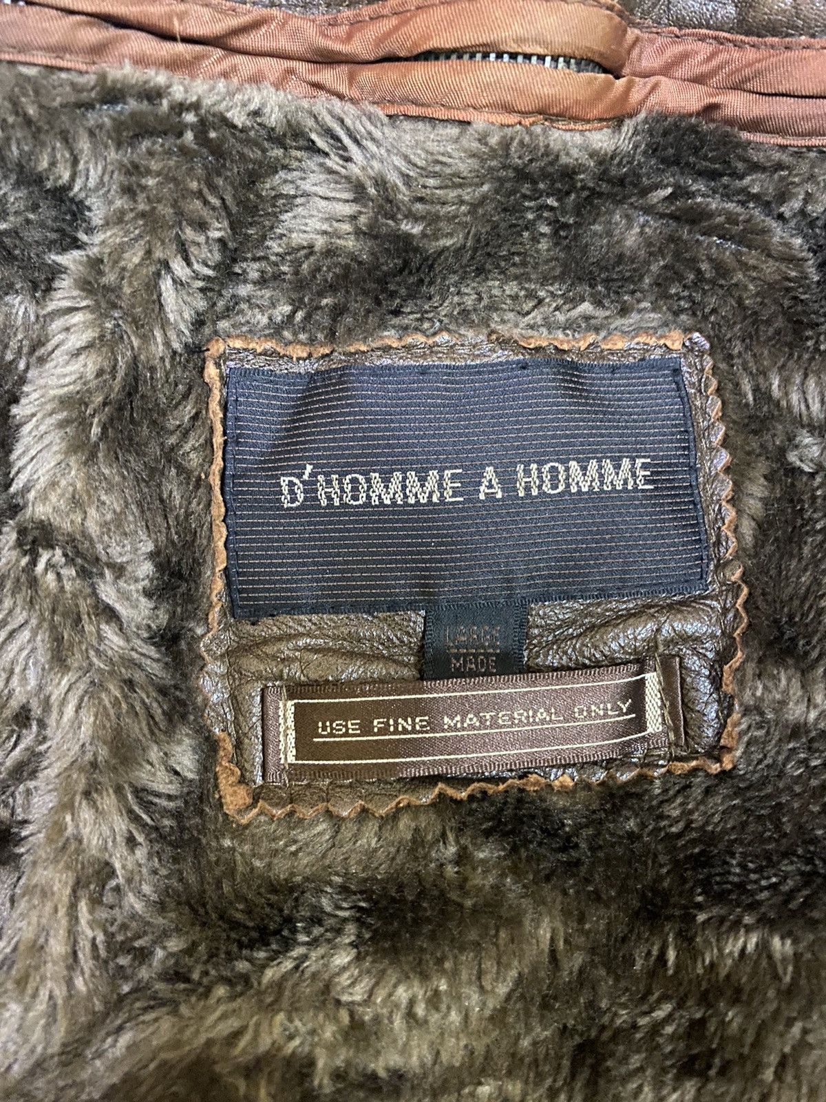 Japanese Brand D’HOMME A HOMME Size US L / EU 52-54 / 3 - 5 Thumbnail