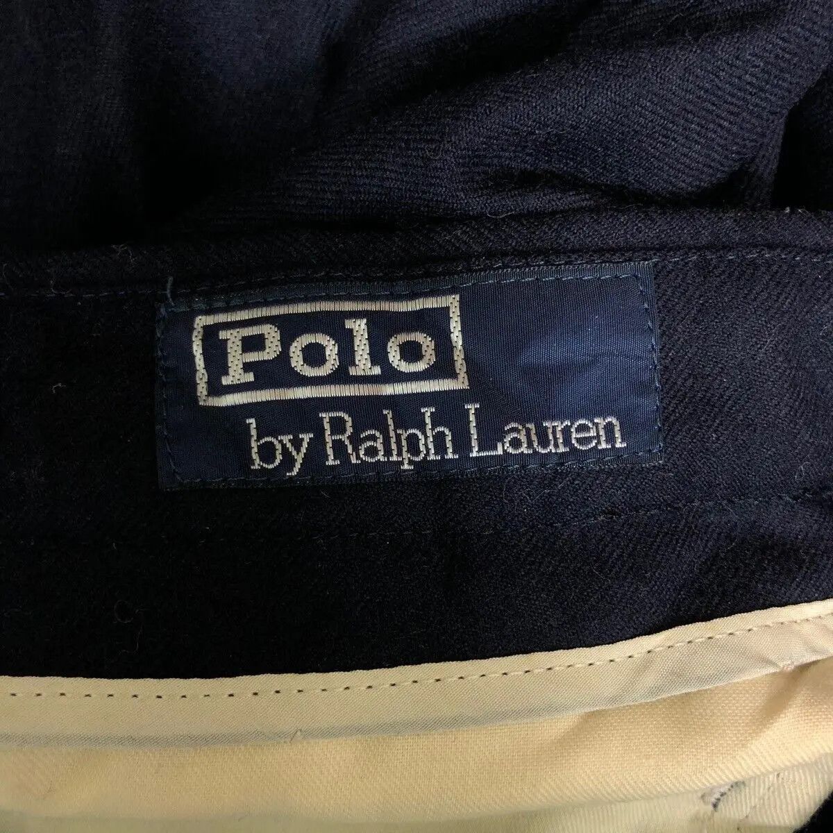 Polo Ralph Lauren Vintage 90' POLO RALPH LAUREN Blue Wool Casual Pant Chino Size US 32 / EU 48 - 5 Thumbnail