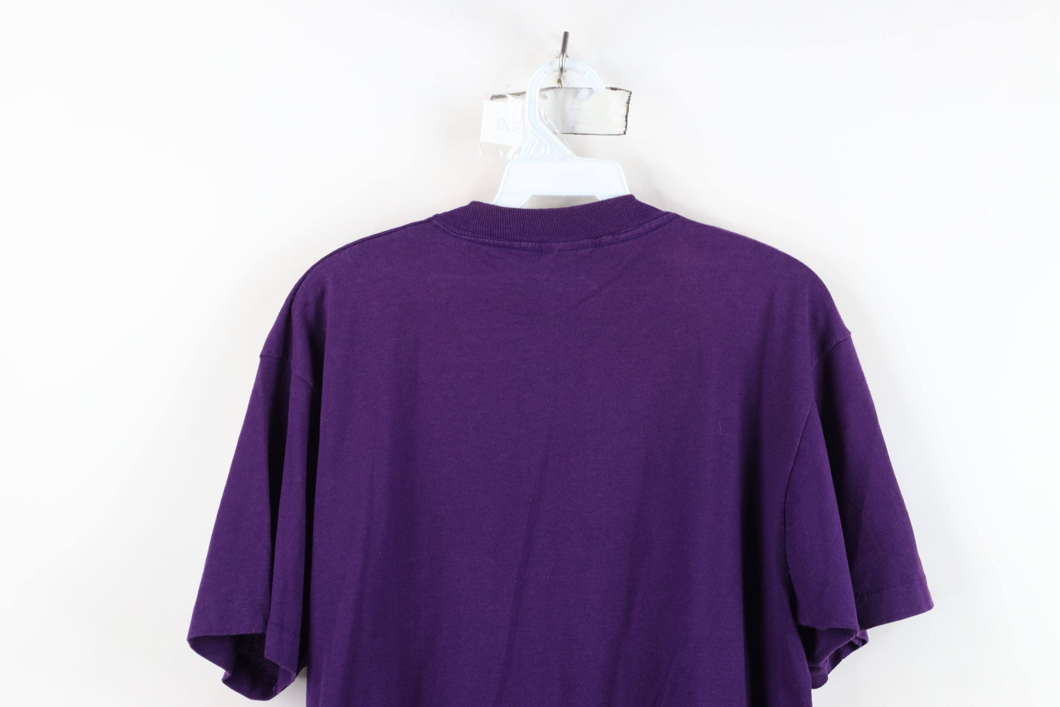 Vintage Vintage 80s 90s Blade 10k Run Road Race T-Shirt Purple USA Size US L / EU 52-54 / 3 - 10 Thumbnail