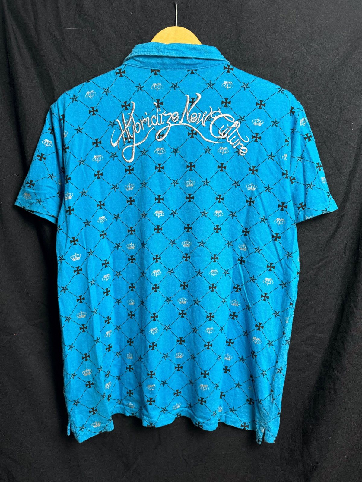 Hysteric Glamour × If Six Was Nine × Japanese Brand Japanese Russk Hybridize New Culture Polo Shirt Size US M / EU 48-50 / 2 - 2 Thumbnail