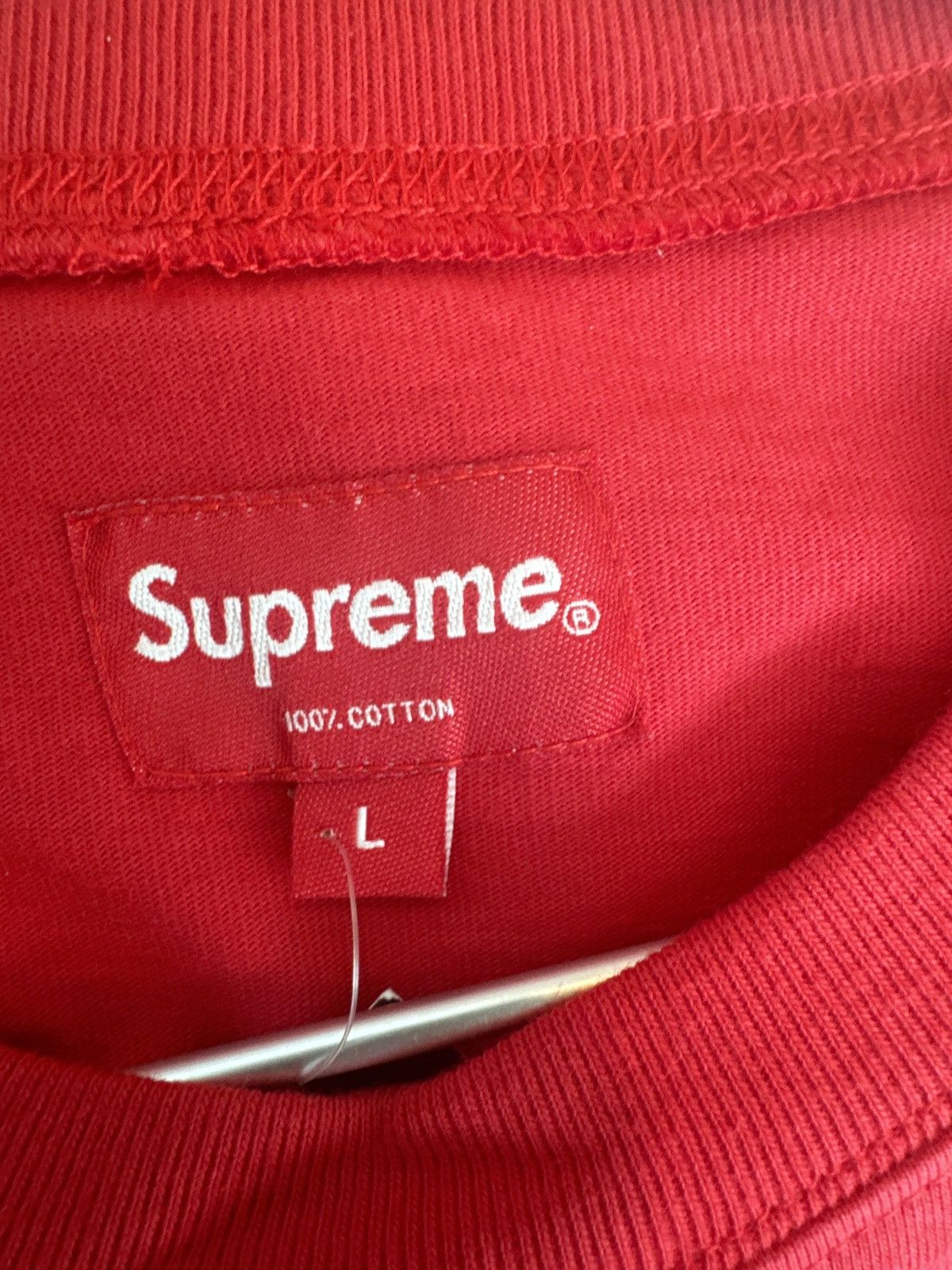 Supreme ls supreme shirt with knite Size US L / EU 52-54 / 3 - 4 Thumbnail