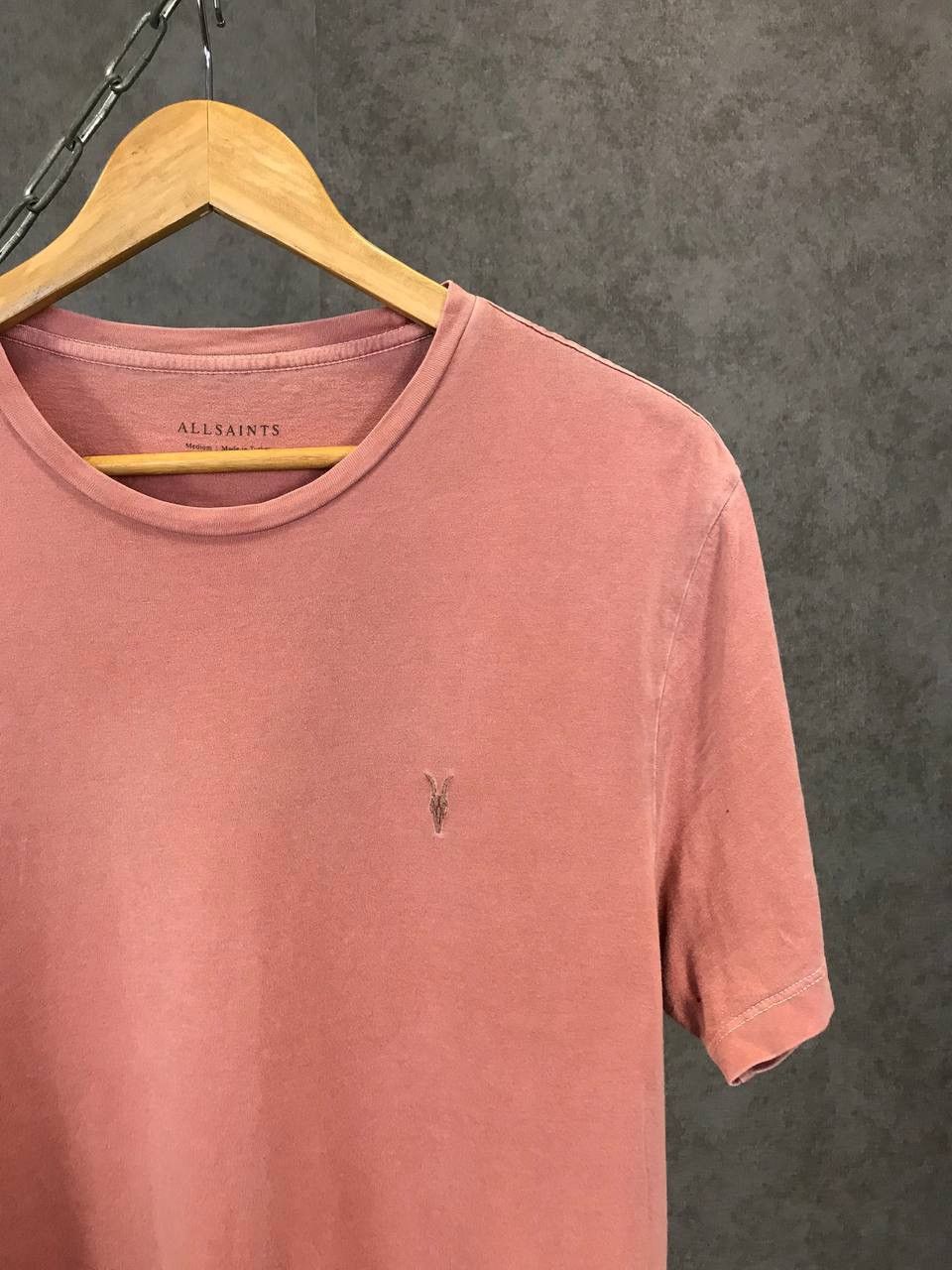 Allsaints Allsaints logo designer faded tee Size US M / EU 48-50 / 2 - 2 Thumbnail