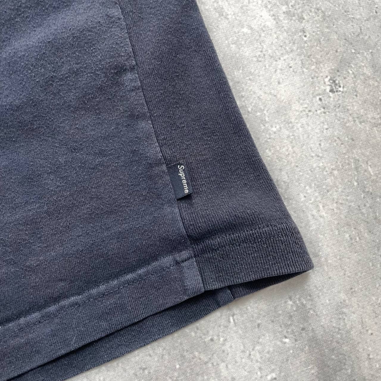 Supreme Supreme Raglan Short Sleeve T Shirt Faded Blue Size L Size US L / EU 52-54 / 3 - 12 Thumbnail
