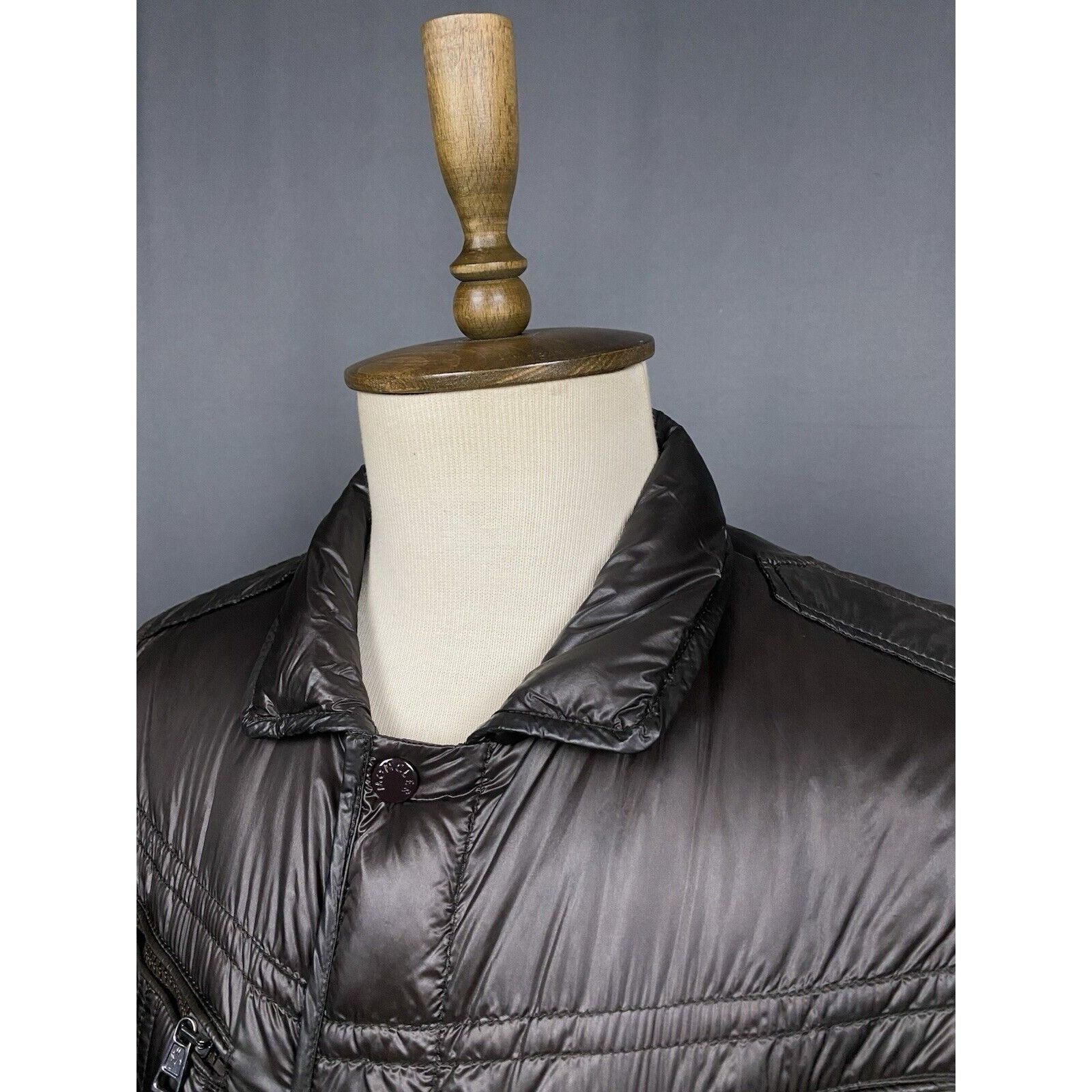 Moncler Moncler Gaetan Giubbotty Men's Brown Down Insulated Sportcoa Size US L / EU 52-54 / 3 - 5 Thumbnail