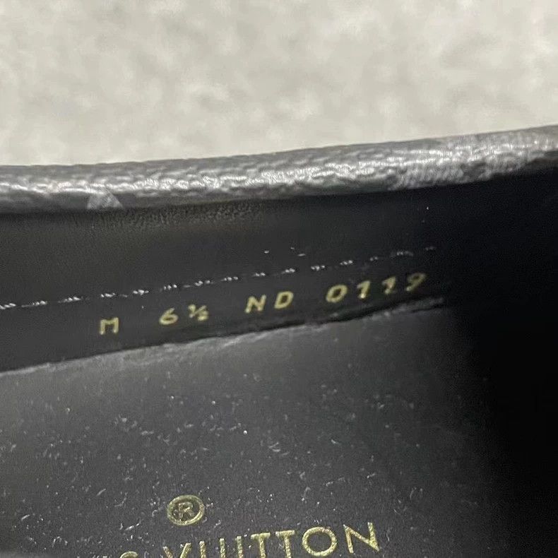 Louis Vuitton Louis Vuitton Black presbyopic logo low-top casual Doudou Size US 7.5 / EU 40-41 - 6 Thumbnail