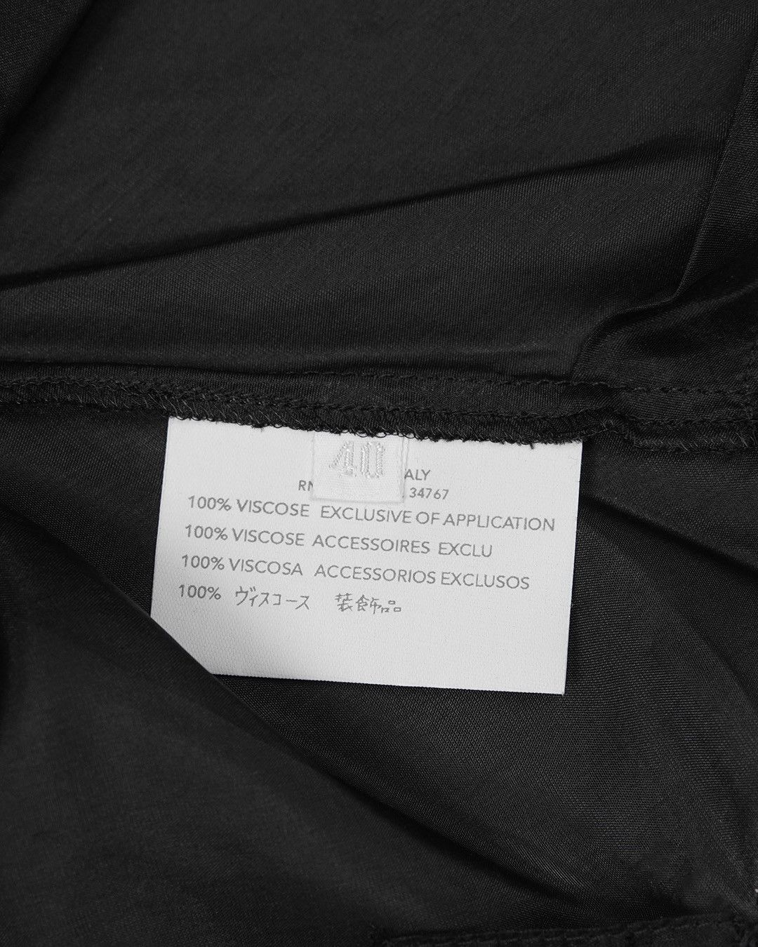 Miu Miu Miu Miu 90s Viscose Black Dress with Sequin Lining Size S / US 4 / IT 40 - 10 Thumbnail
