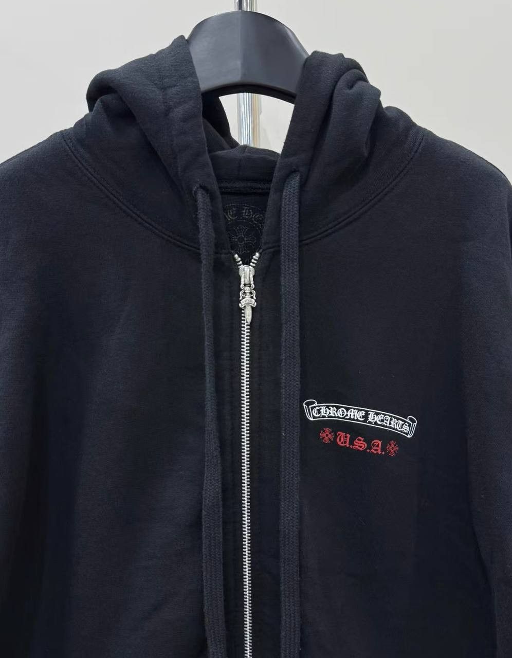 Chrome Hearts Chrome Hearts Flag Limited Edition Waffle Glue Hoodie Size US L / EU 52-54 / 3 - 4 Thumbnail