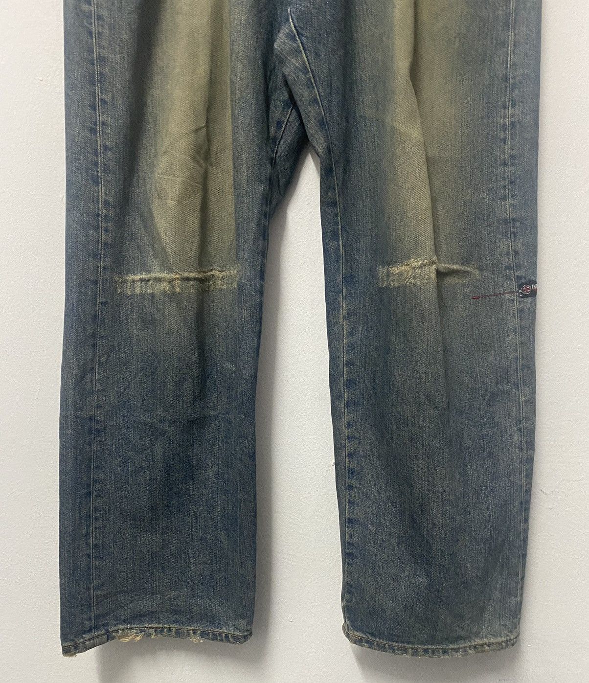 Independent Truck Co. Vintage Independent Truck Company Hype Distressed Jeans Size US 36 / EU 52 - 4 Thumbnail