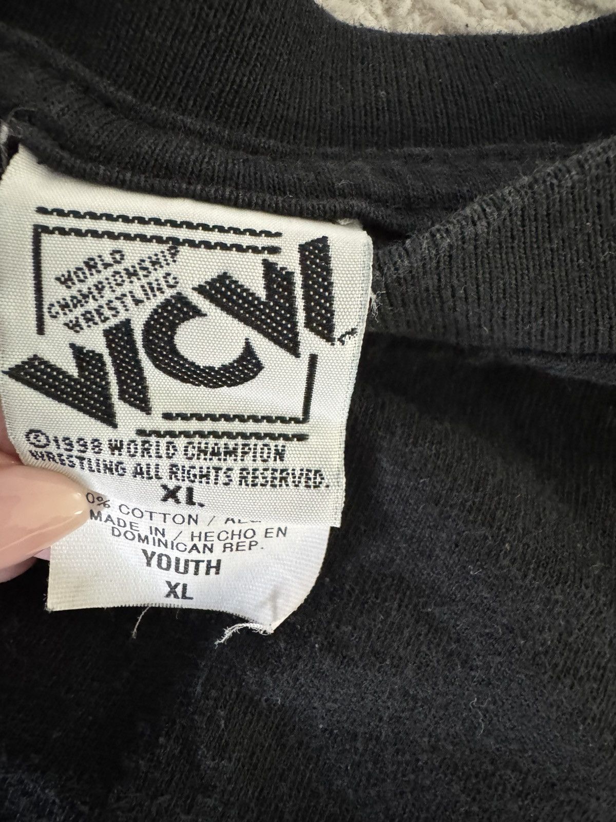 WCW/nWo 1998 nwo wolfpack outsiders vintage 90s tee y2k rey mysterio Size US S / EU 44-46 / 1 - 5 Thumbnail