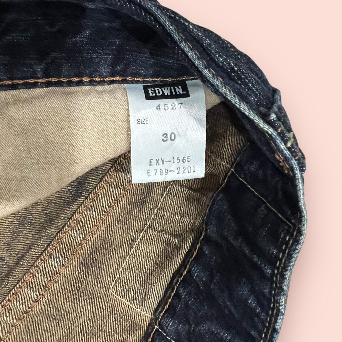 Edwin × If Six Was Nine × Tornado Mart RARE VINTAGE EDWIN XV DENIM SHORTS (W30'-31') Size US 31 - 19 Thumbnail