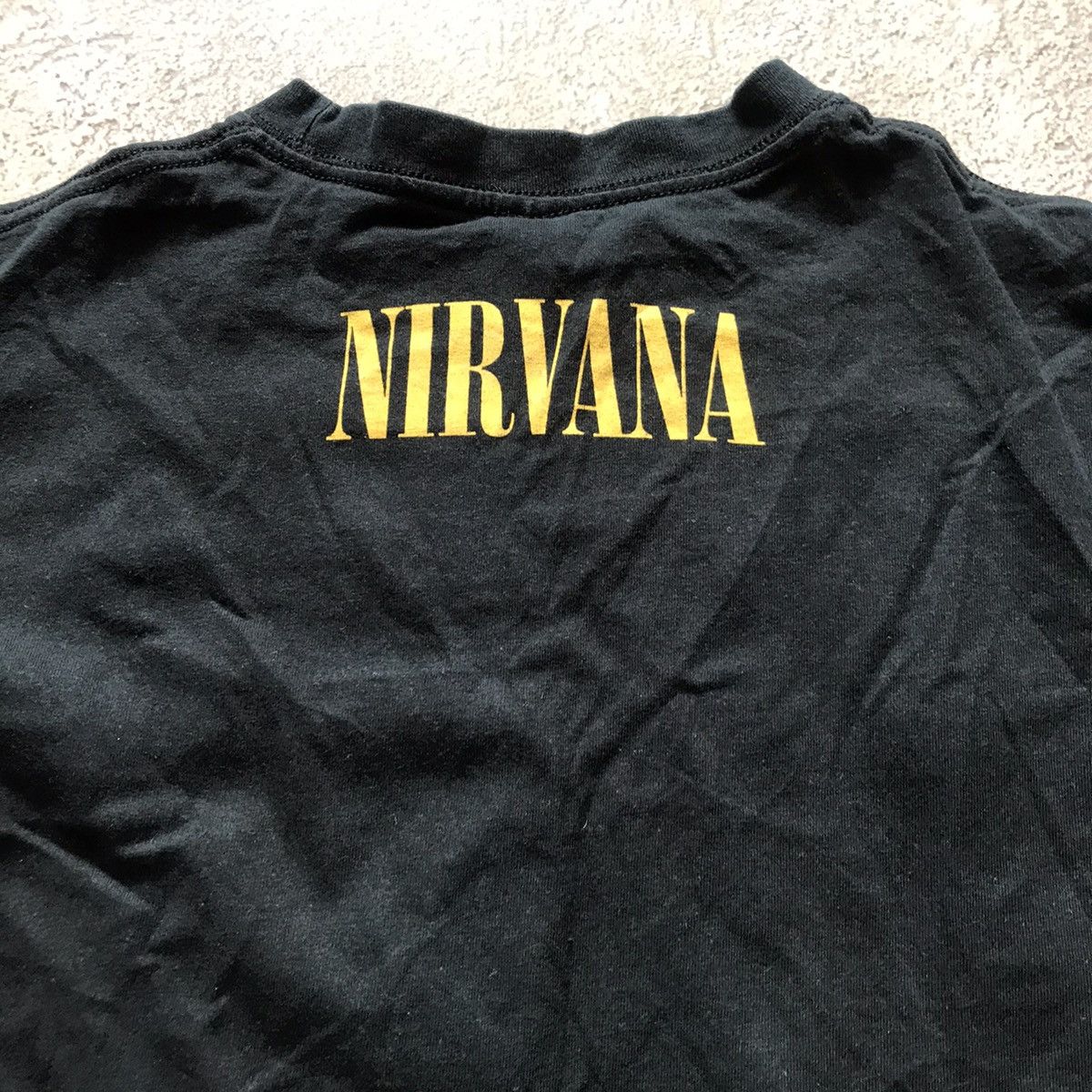 Vintage Vintage 90s Nirvana Negative Creep Graphic Tee Grunge Slim S Size US S / EU 44-46 / 1 - 4 Thumbnail