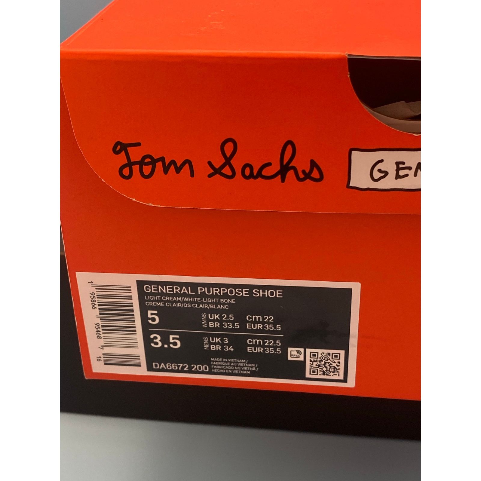 Nike Tom Sachs x NikeCraft General Purpose Shoe 'Studio' w5 m3.5 Size US 5 / IT 35 - 11 Thumbnail