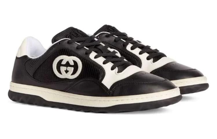 Gucci o1s1wg110325 Men's MAC80 Sneakers in Black & Off White Size US 6 / EU 39 - 3 Thumbnail