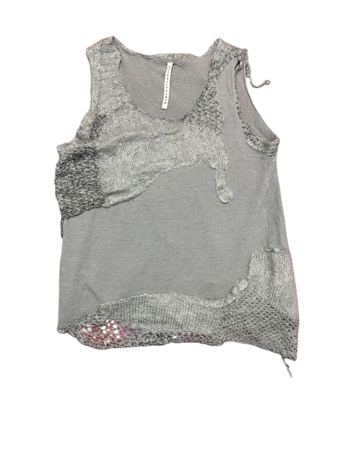 Sunao Kuwahara 2000s Knit Glamours tank Size M / US 6-8 / IT 42-44 - 1 Thumbnail