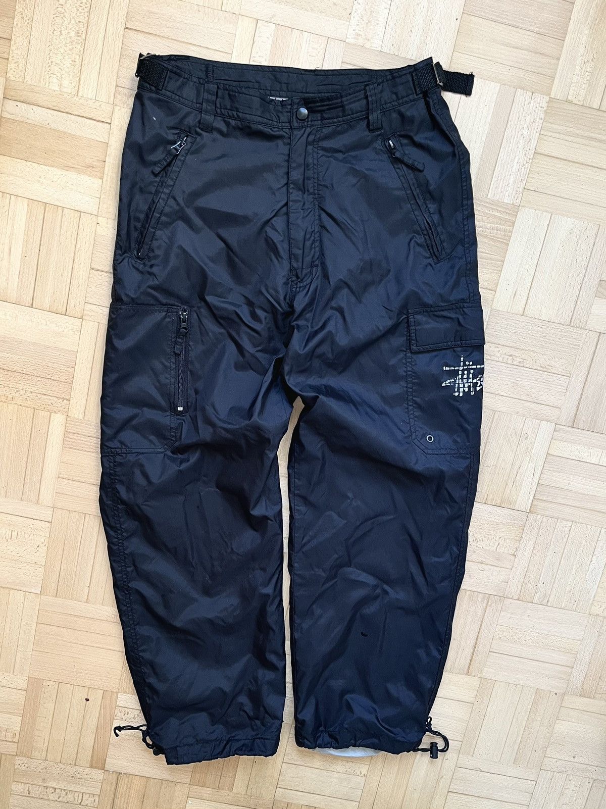 パンツ old stussy 90s nylon pants black 90s old STUSSY sport nylon pants | What'z up