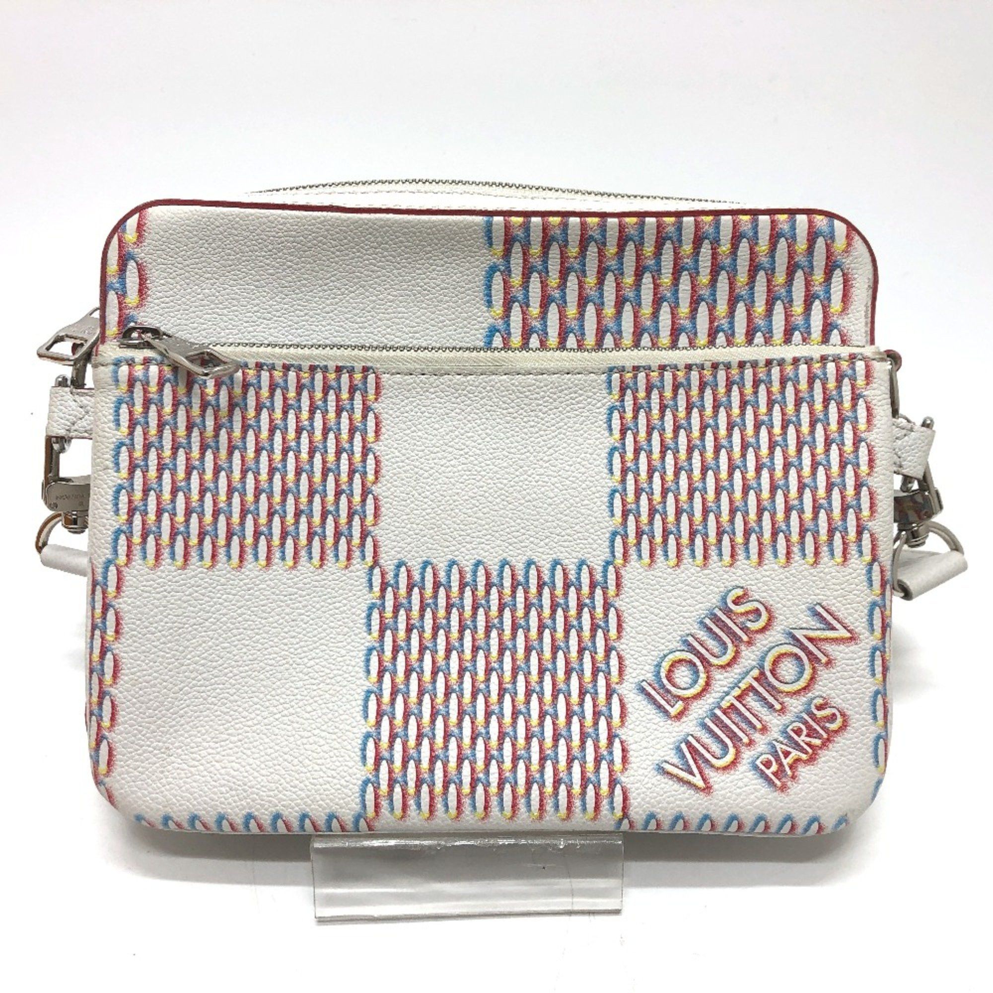Louis Vuitton Louis Vuitton M20665 damier giant spray Bag Shoulder Bag Blanc White SilverHardware Size ONE SIZE - 1 Thumbnail