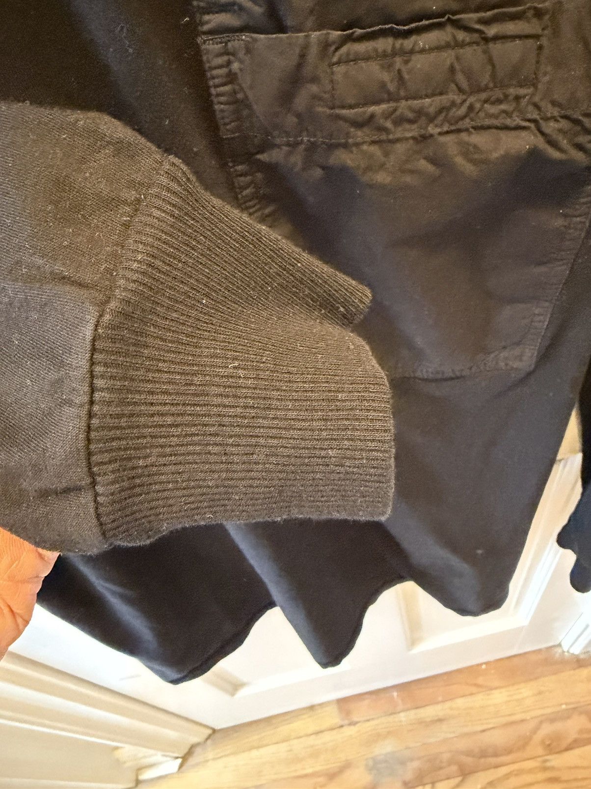 Rick Owens Drkshdw F/W15 Nylon Pocket Long Sleeve Size US M / EU 48-50 / 2 - 3 Thumbnail