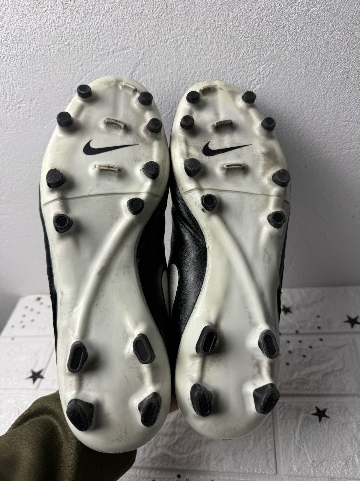 Nike Nike Tiempo Genio II FG US9 UK8 EUR42.5 Cleats Boots Leather Size US 9 / EU 42 - 7 Thumbnail