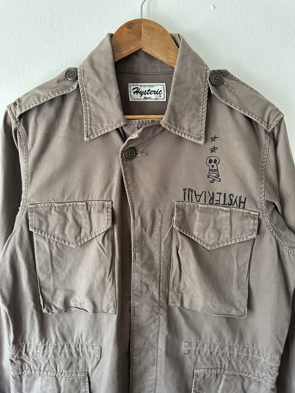 Hysteric Glamour Hysteric Heavy Military Field Skull Jacket Size US L / EU 52-54 / 3 - 2 Thumbnail