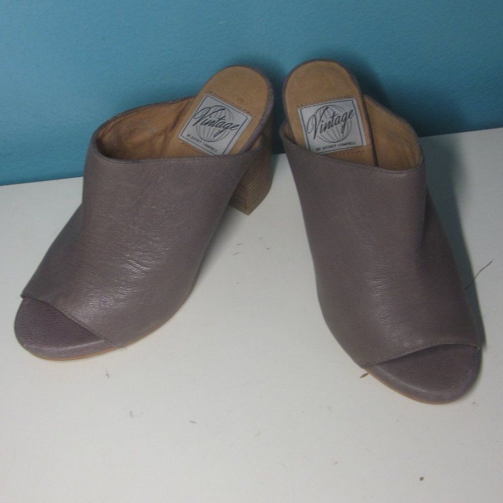 Jeffrey Campbell Vintage by Jeffery Campbell Leather Slides Size 7 Size US 7 / IT 37 - 10 Thumbnail