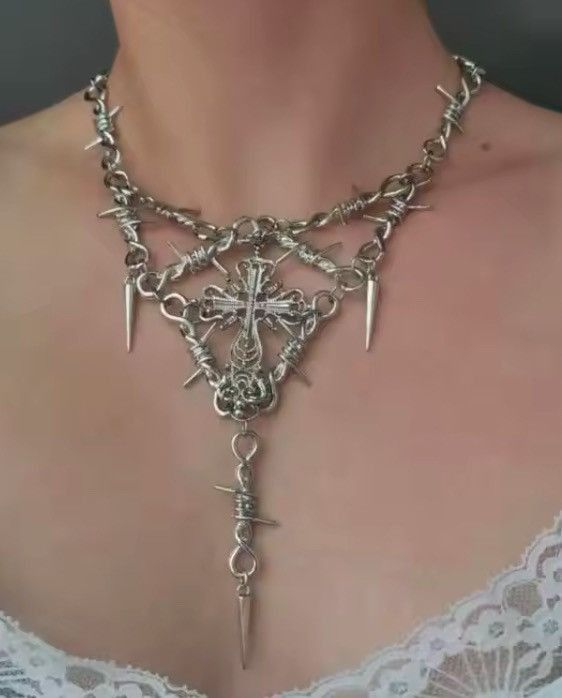 Jewelry Y2k Gothic Necklace Size ONE SIZE - 3 Thumbnail