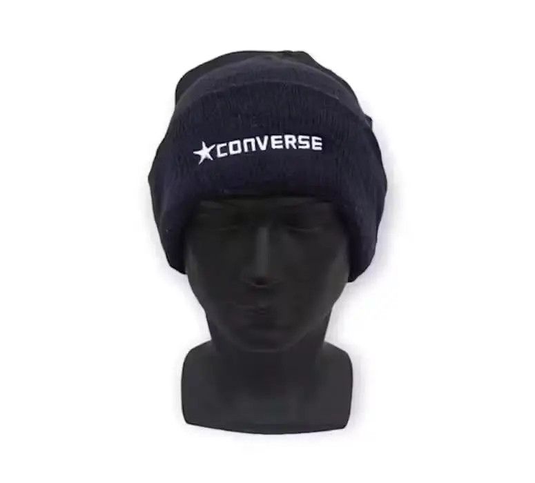 Converse × Vintage Converse Plain Beanie Hat Size ONE SIZE - 1 Thumbnail