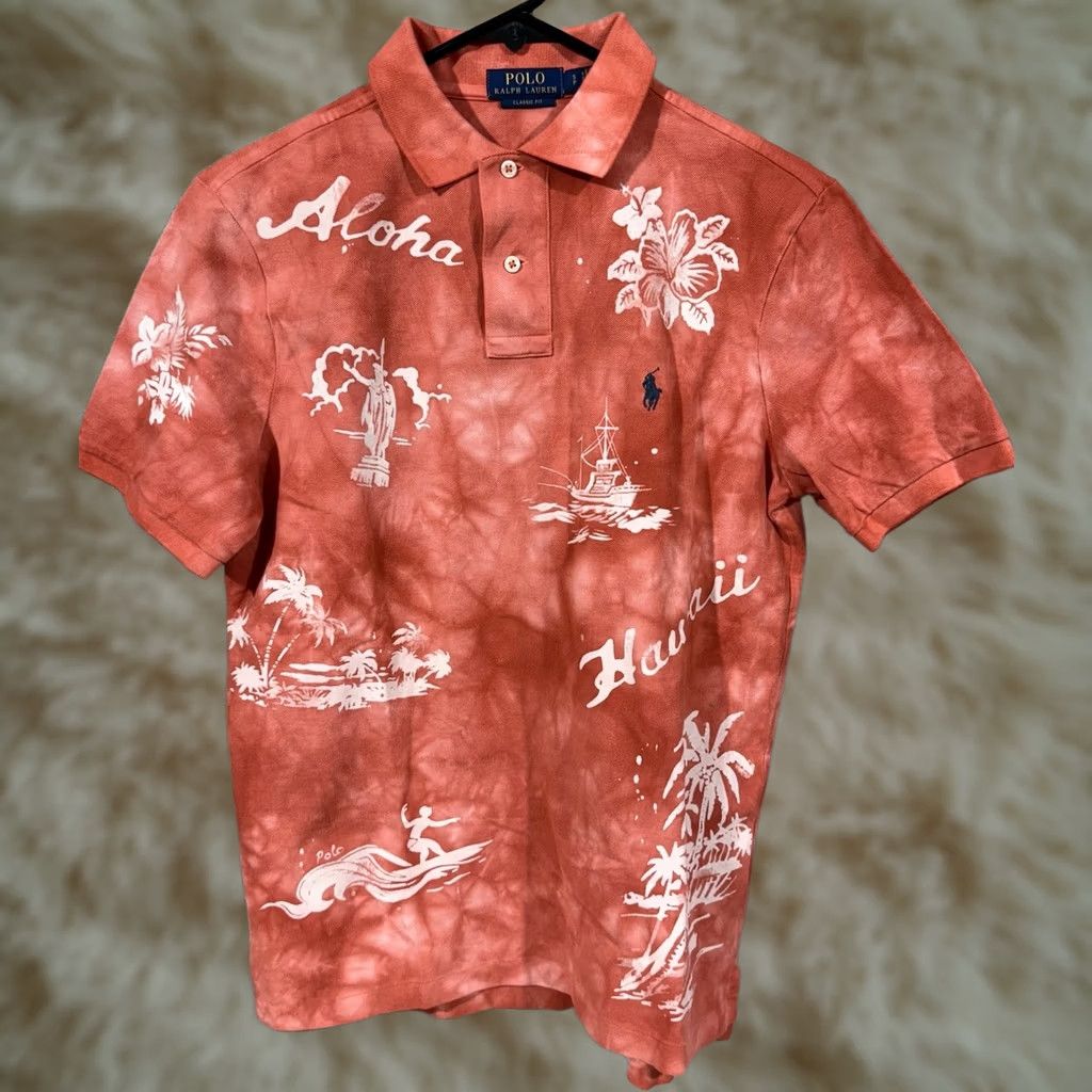 Polo Ralph Lauren Item Specifications: Material: 100% Rayon Size US L / EU 52-54 / 3 - 1 Thumbnail