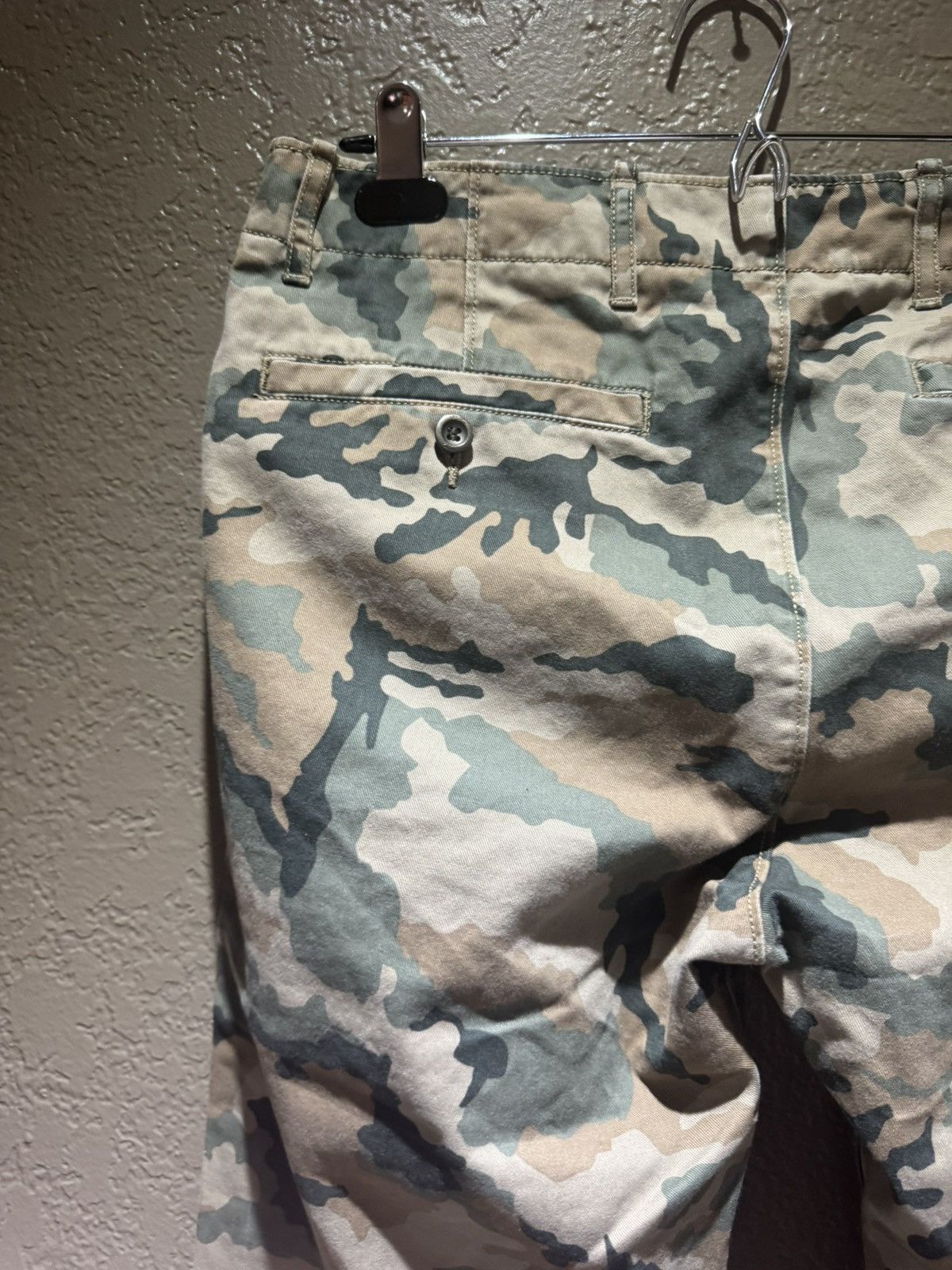 Levi's Camo Levis Beige Green Brown White Tag Vintage Denim Pants Size US 31 - 11 Thumbnail
