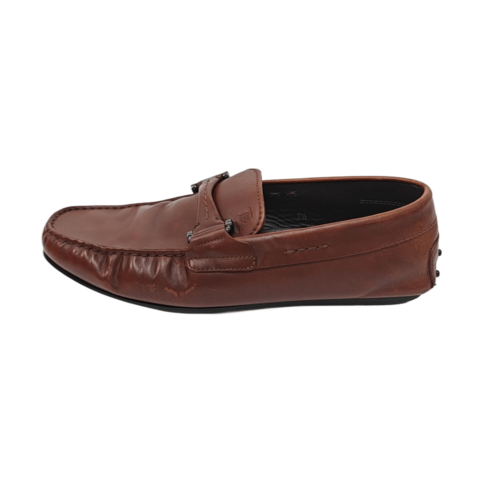 Tod's Tod's Brown Leather Gommino Loafers US 8.5 Size US 7.5 / EU 40-41 - 1 Thumbnail