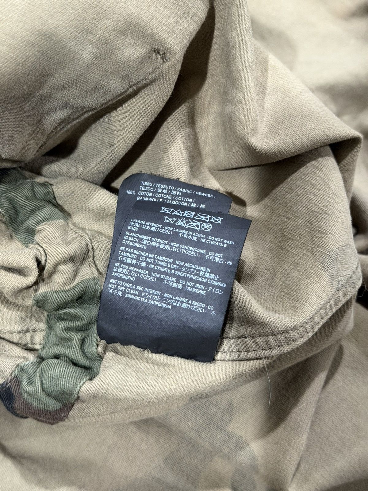 Saint Laurent Paris Saint Laurent x Hedi SS16 Rocket Logo Camo Parka Jacket Size US L / EU 52-54 / 3 - 18 Thumbnail
