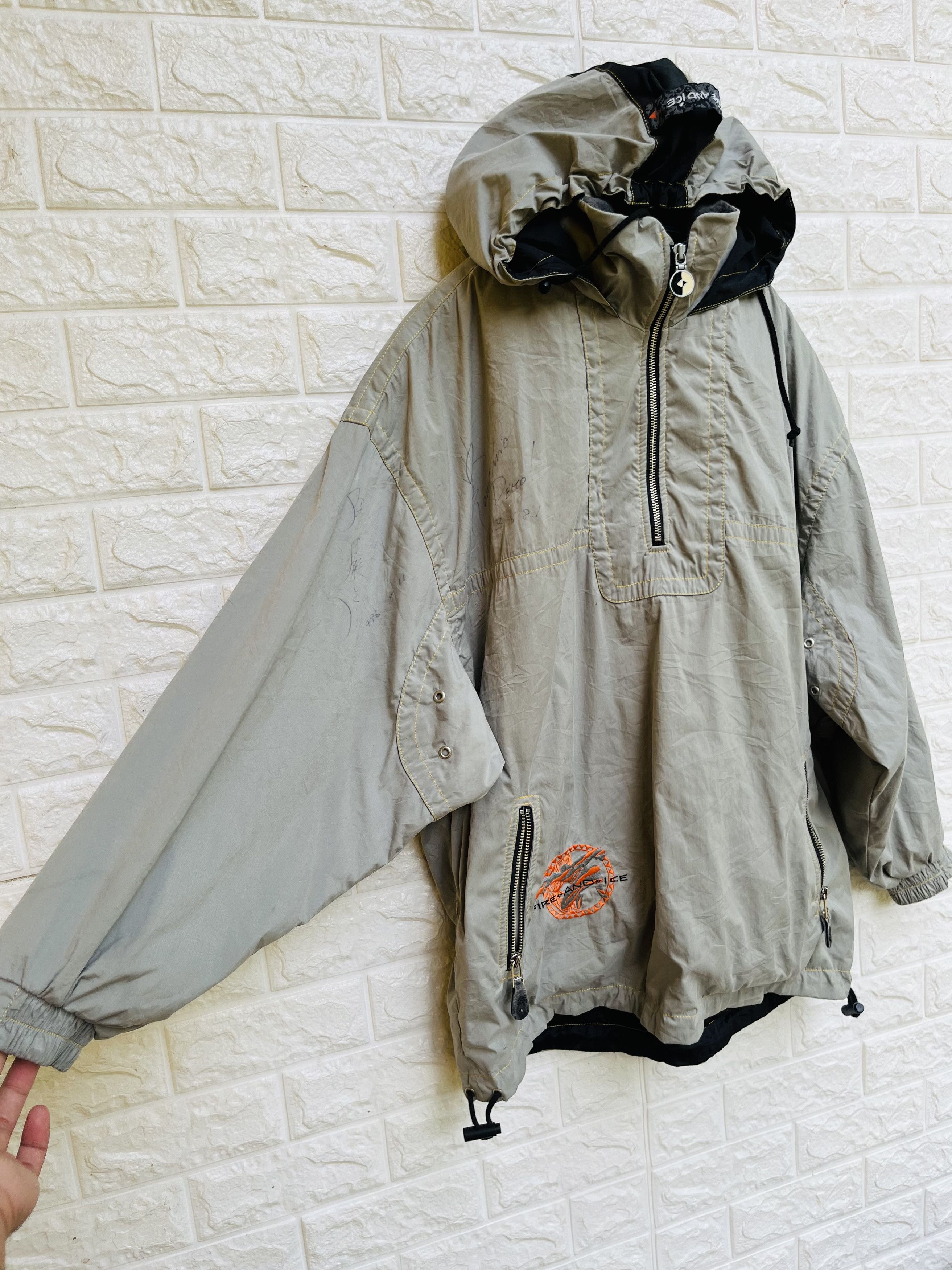 Japanese Brand × Vintage Vintage Fire & Ice with sign Designer Fashion Style Size US XL / EU 56 / 4 - 4 Thumbnail