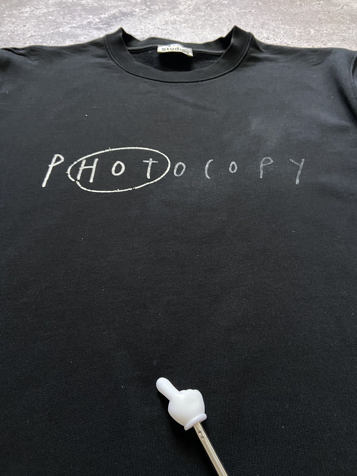 Acne Studios Acne Studios “Photocopy” Casey Slogan Sweatshirt/Crewneck Size US S / EU 44-46 / 1 - 2 Thumbnail