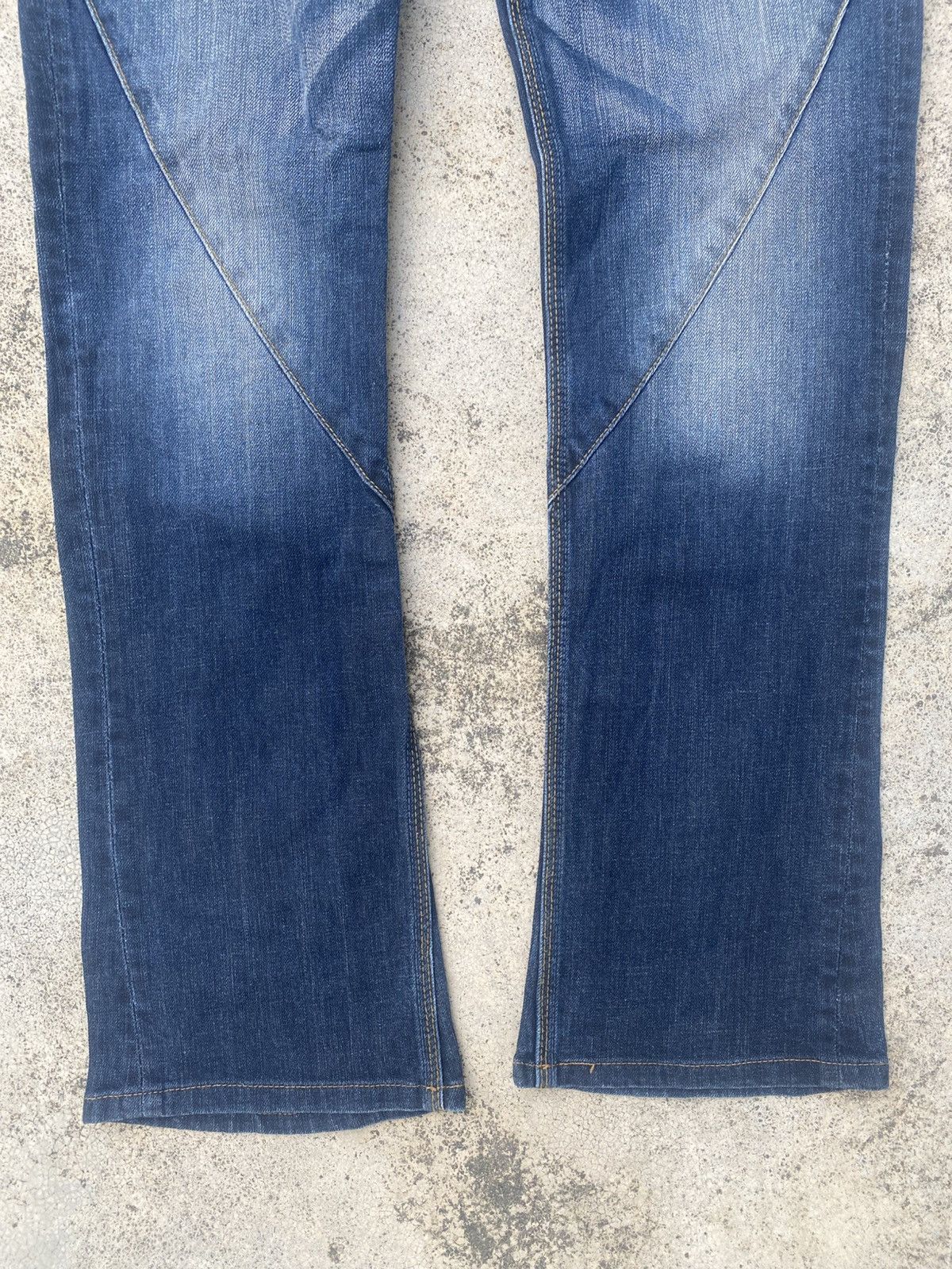 If Six Was Nine × Japanese Brand × Nicole Club Flare Jeans Nicole Club Faded Honeycomp Size US 32 / EU 48 - 11 Thumbnail