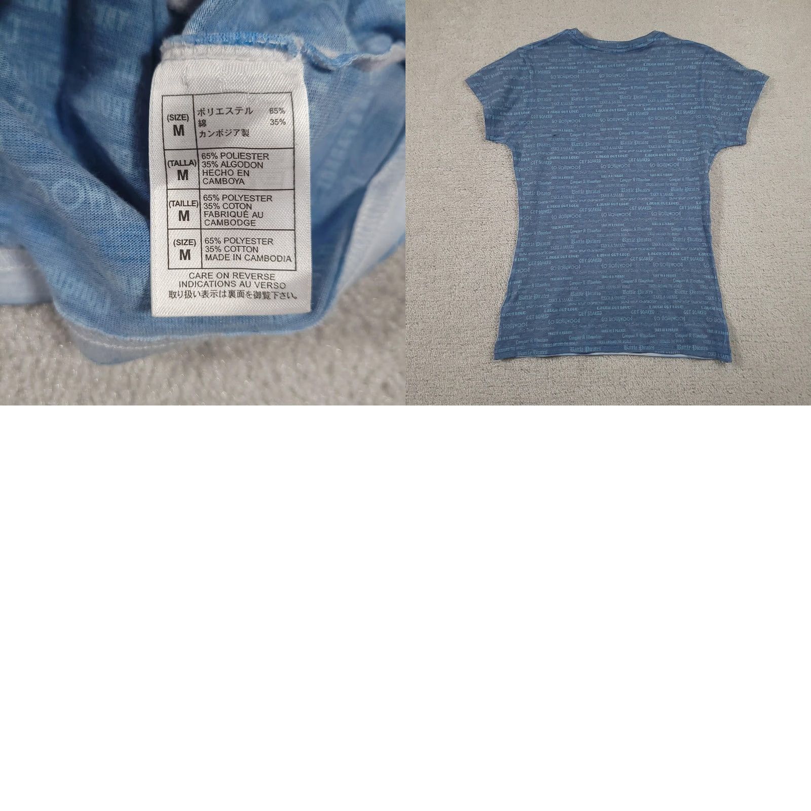 Disney VINTAGE Disneyland Disney World Shirt Womens Medium 2018 Mickey Minnie Goofy Pluto Tee Size M / US 6-8 / IT 42-44 - 8 Thumbnail