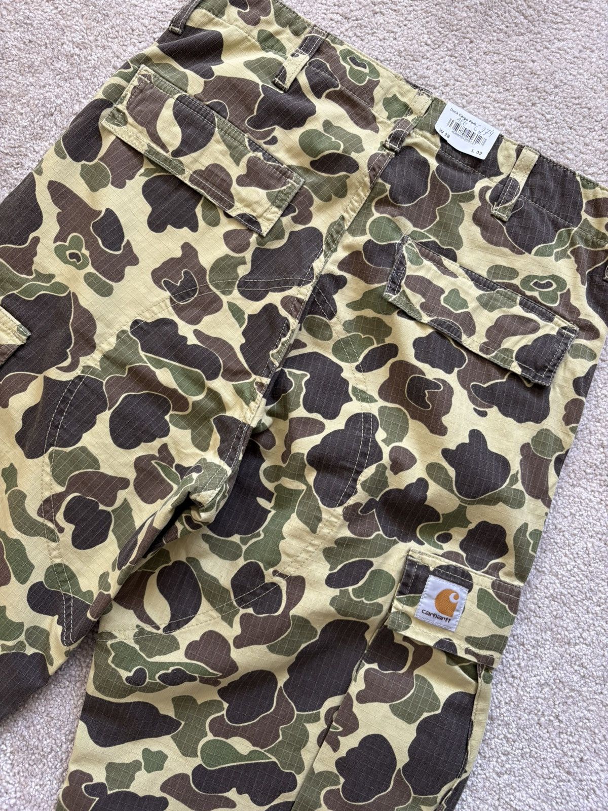 Carhartt Wip Carhartt WIP Duck Cargo Pant – Camo / W28 L32 Size US 28 / EU 44 - 7 Thumbnail