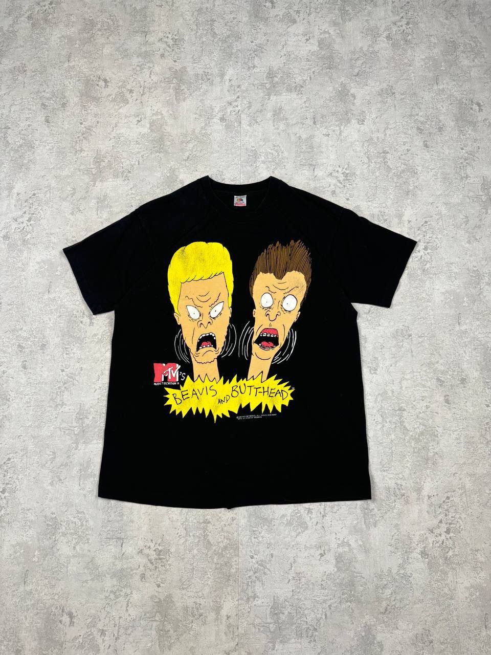 Mtv Vintage 1993 Beavis & Butthead T Shirt MTV! "Scared" Size XL Size US XL / EU 56 / 4 - 1 Thumbnail