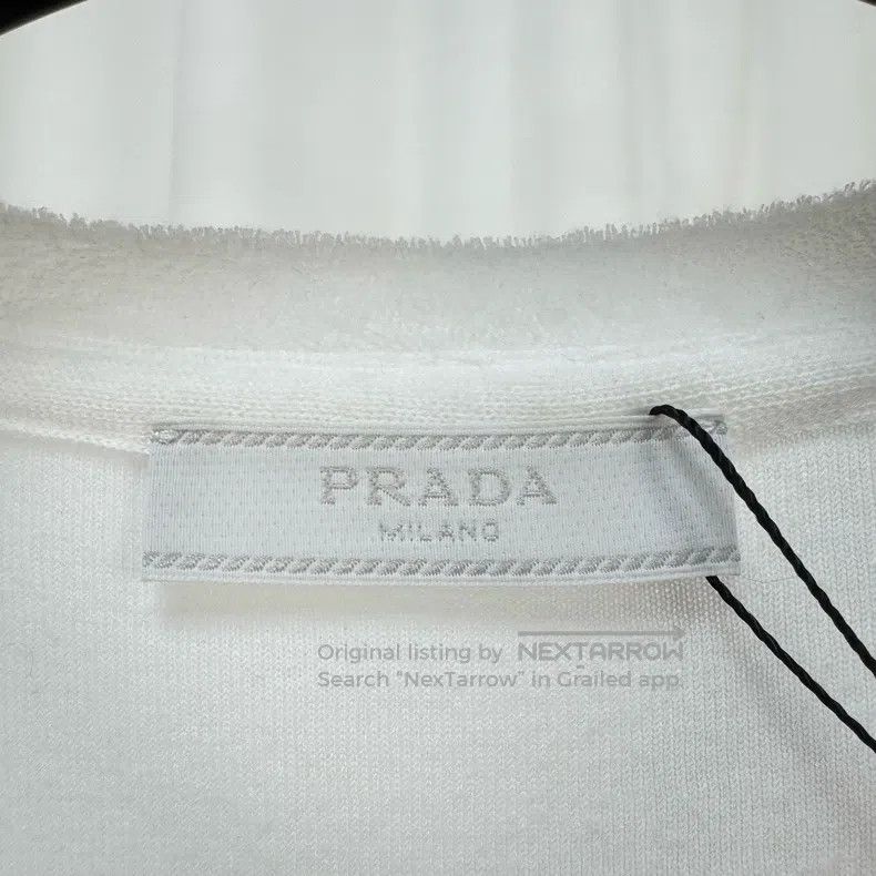 Prada Prada Towel triangle label short sleeves Size US L / EU 52-54 / 3 - 5 Thumbnail