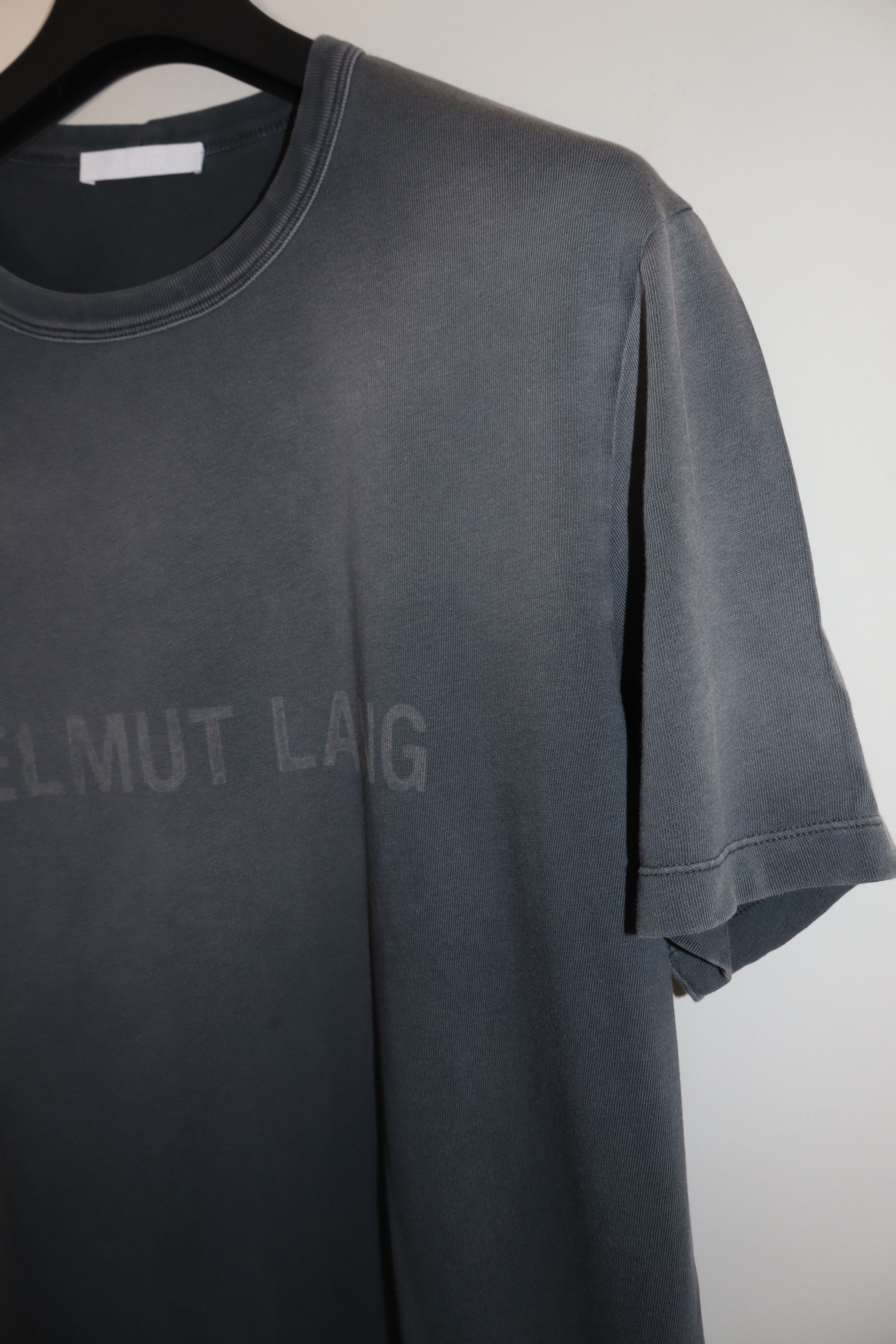 Helmut Lang Laser logo t-shirt Size US M / EU 48-50 / 2 - 5 Thumbnail