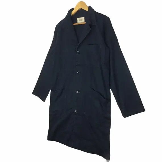 Zucca Vtg ZUCCA TRAVAIL Cabane De Zucca Parka Trench Coat Jacket Size L / US 10 / IT 46 - 2 Thumbnail