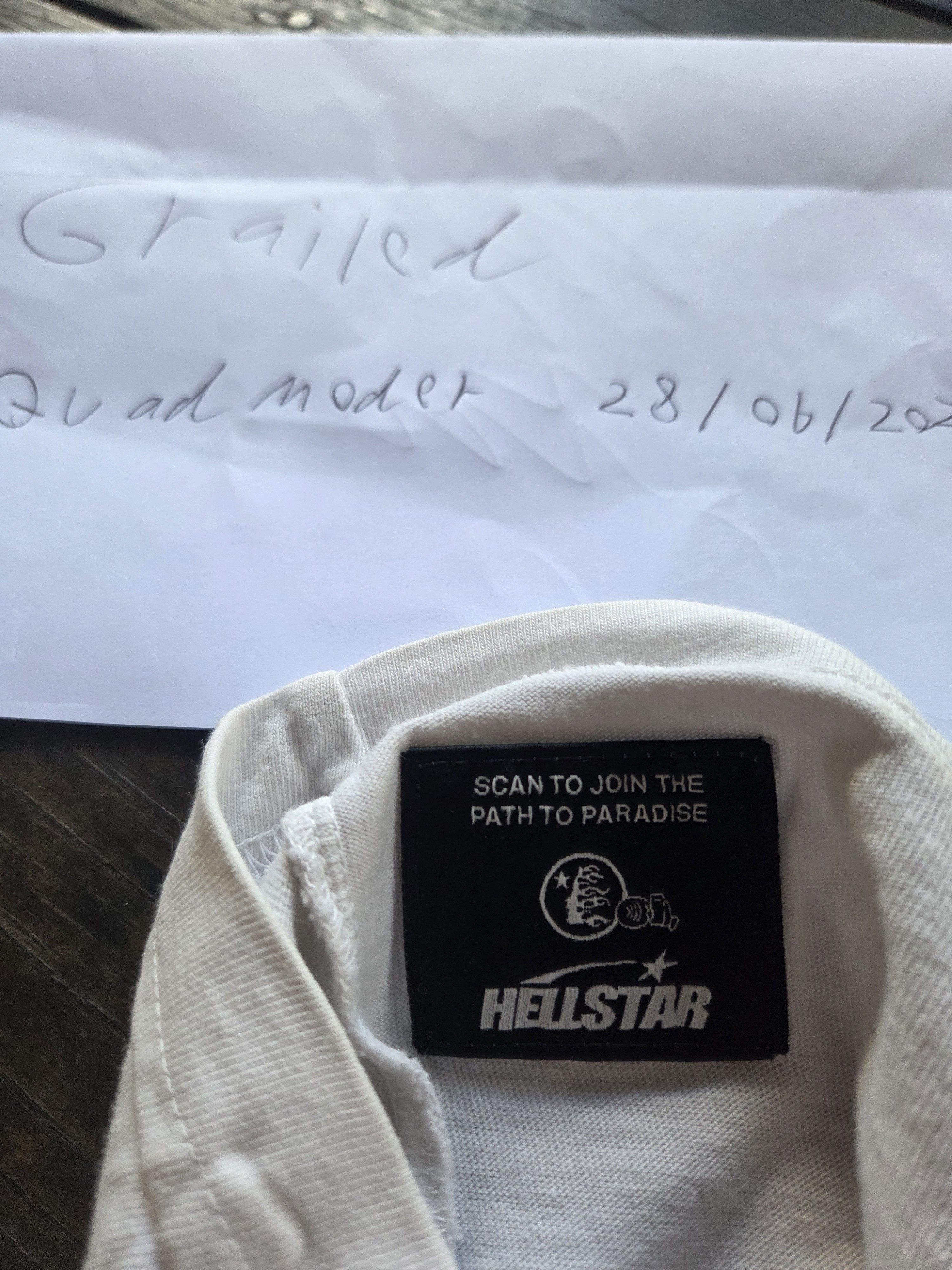 HELLSTAR Hellstar red box logo white t-shirt 2024 small Capsule 10 Size US S / EU 44-46 / 1 - 11 Thumbnail