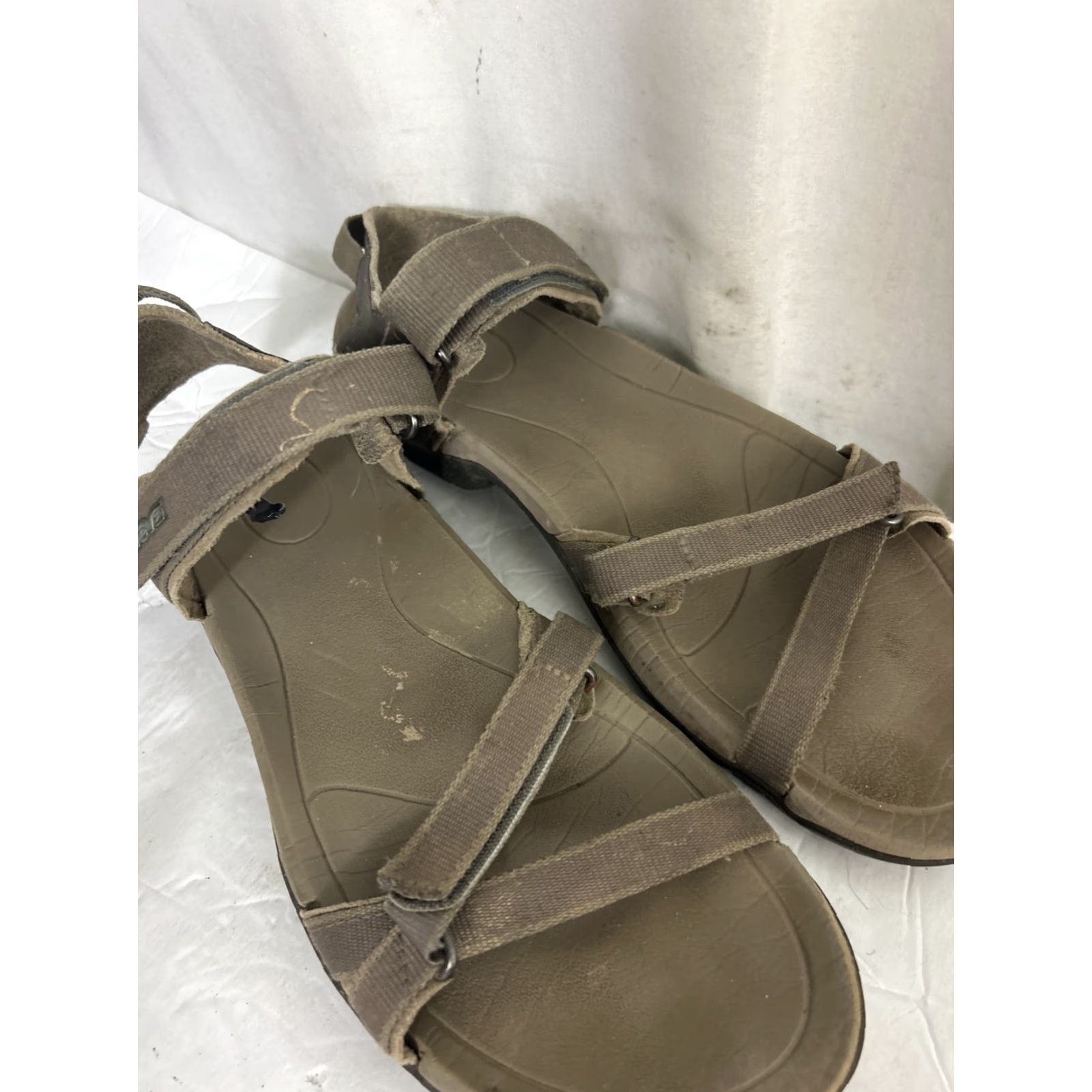 Teva Teva Womens Sandal Size 8 Gray Strappy Sling Back Open Toe Size US 8 / IT 38 - 3 Thumbnail