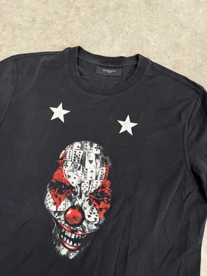 Givenchy SS2011 Givenchy Black Clown T-Shirt by Riccardo Tisci Size US M / EU 48-50 / 2 - 5 Thumbnail