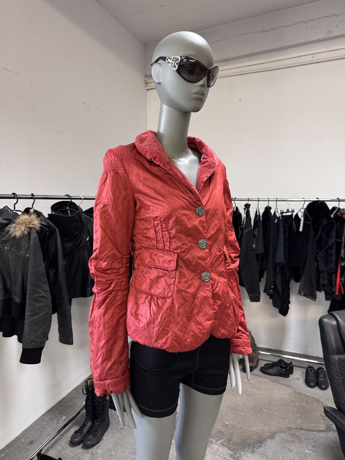 Marithe + Francois Girbaud Martine Francois Girbaud Archive Bomber Blazer Jacket Size L / US 10 / IT 46 - 3 Thumbnail