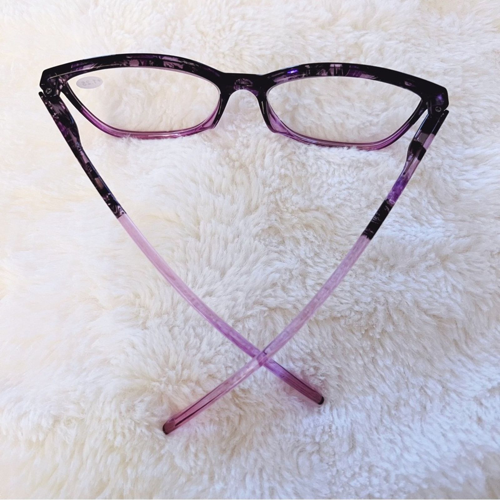 Other Emma Light Purple & Black Two Tone Reader Glasses Size ONE SIZE - 13 Thumbnail